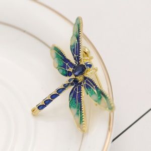 Ladies Attractive Rhinestone Dragonfly Pendant